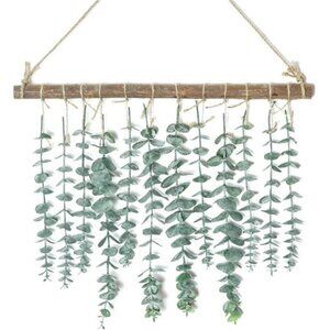 Bathroom Decor Artificial Eucalyptus Wall Hanging Decor-Fake Eucalyptus Leaves
